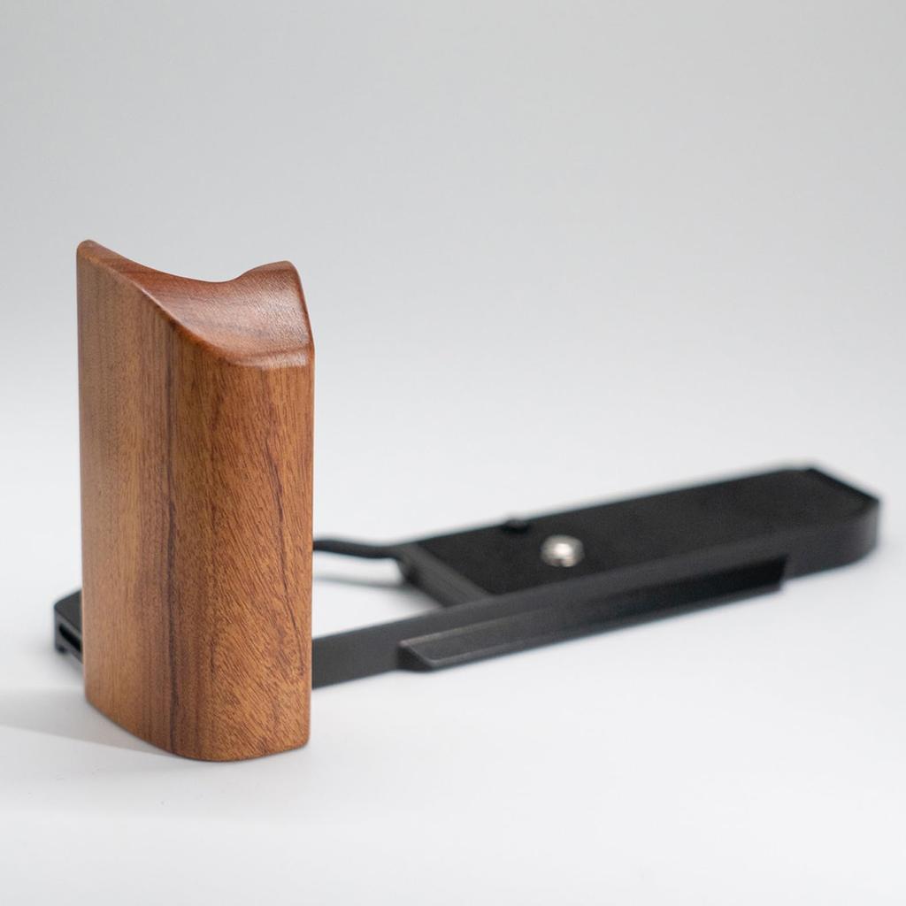 Iborrys Premium Solid Wood Camera Compatible with Nikon Zf with Dedicated Quick Release Handcrafted with Premium Retro Natural Wood Handle Grip,