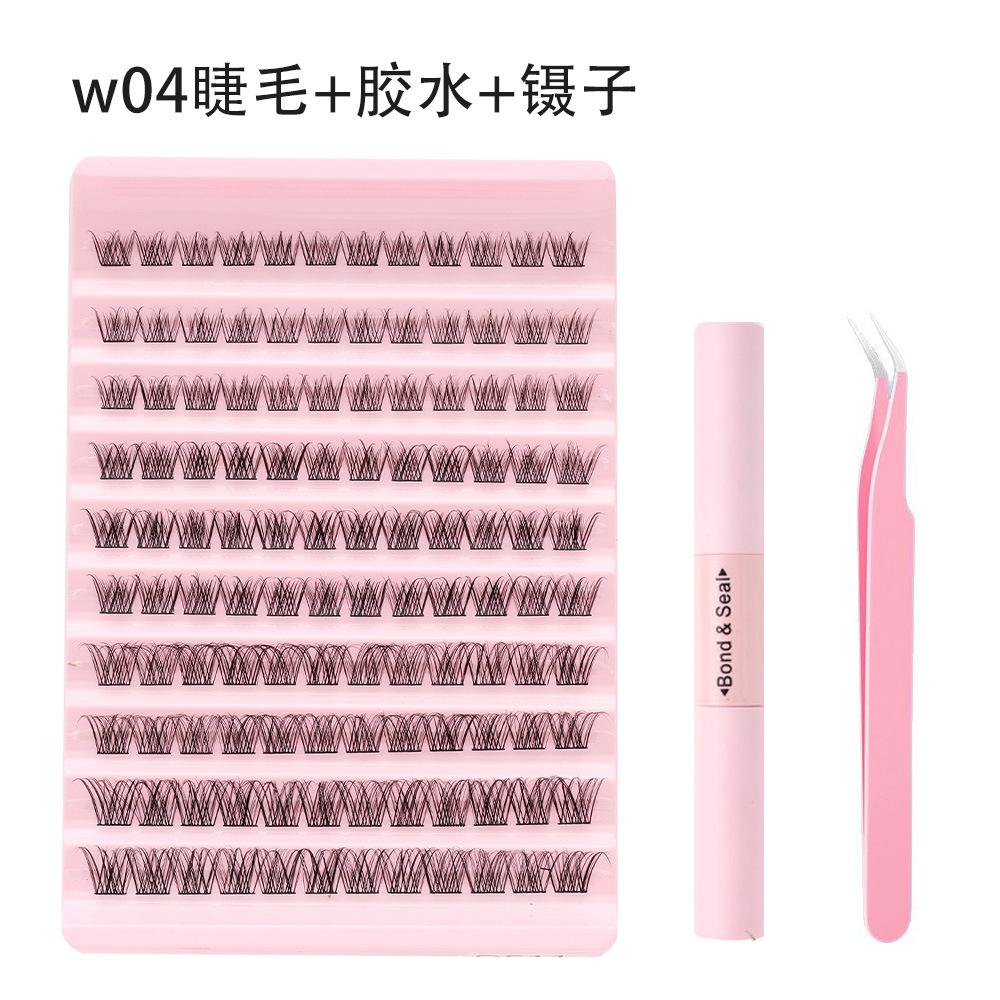 Diy Natural Curl Grafting Thick False Eyelashes Extension