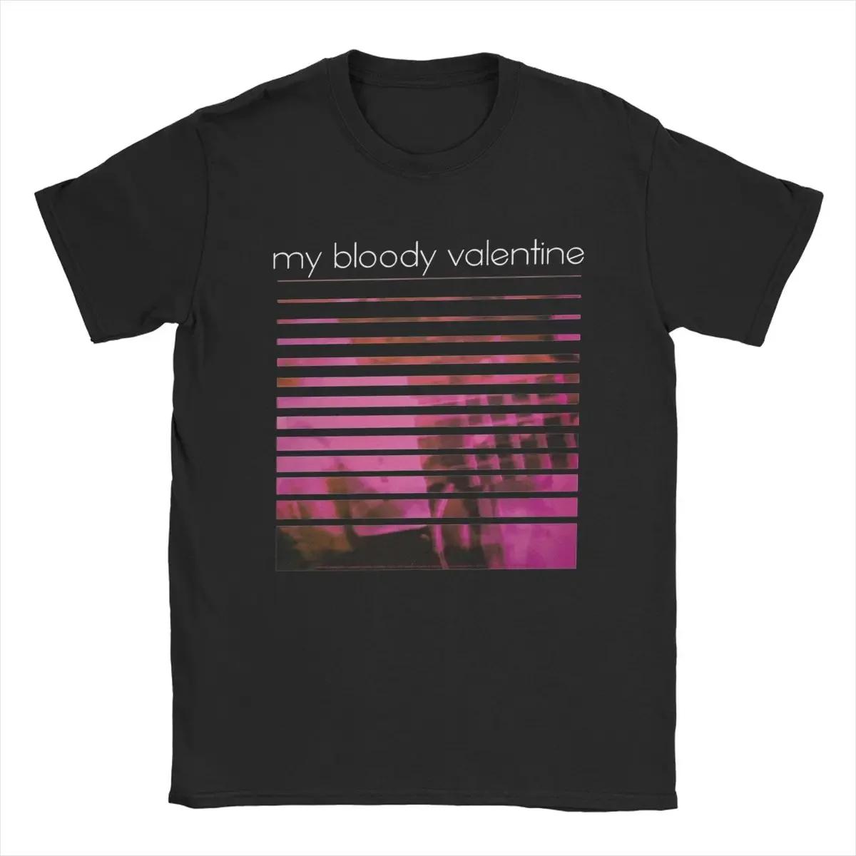 

Мужская хлопковая футболка с юмором My Bloody Valentine s Day No Love Tribute, круглый вырез, короткий рукав, больших размеров, Y2K 4XL