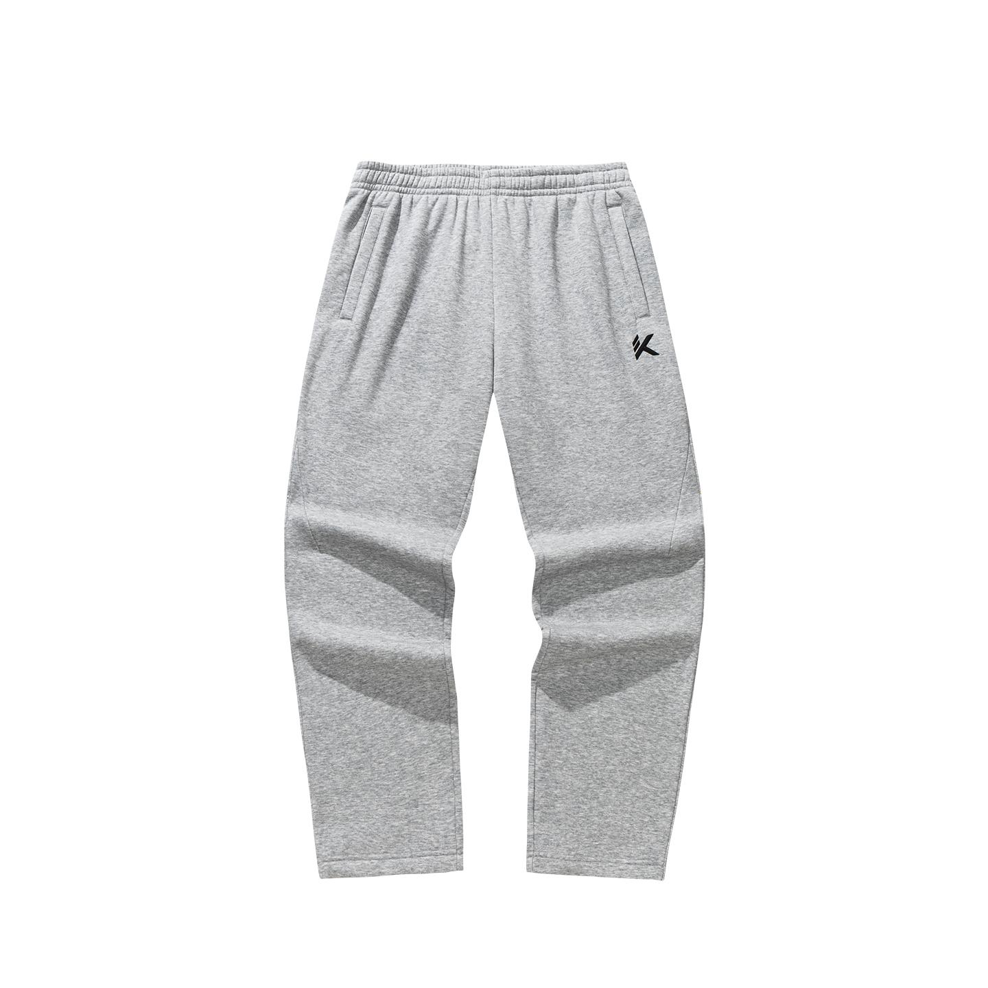 ANTA Knitted Sweatpants Men s CD28 Ash 1 Moderate Straight Fit Pants 952541305-1 2XL