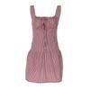 Shemoda Fashion Style Stylish Back Smocking Waist-Tight Silm Sling Dress Women's Summer Versatile Short Skirt