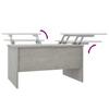 Vidaxl Couchtisch, Beton Grau, 80X50X42,5 Cm
