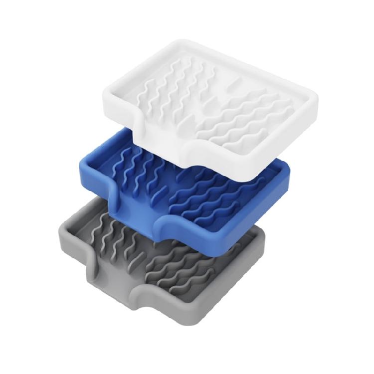 Lovely Soap Tray Holder Draining for Kitchen And Shower Easy Cleaning For Bathroom and Kitchen Accessories