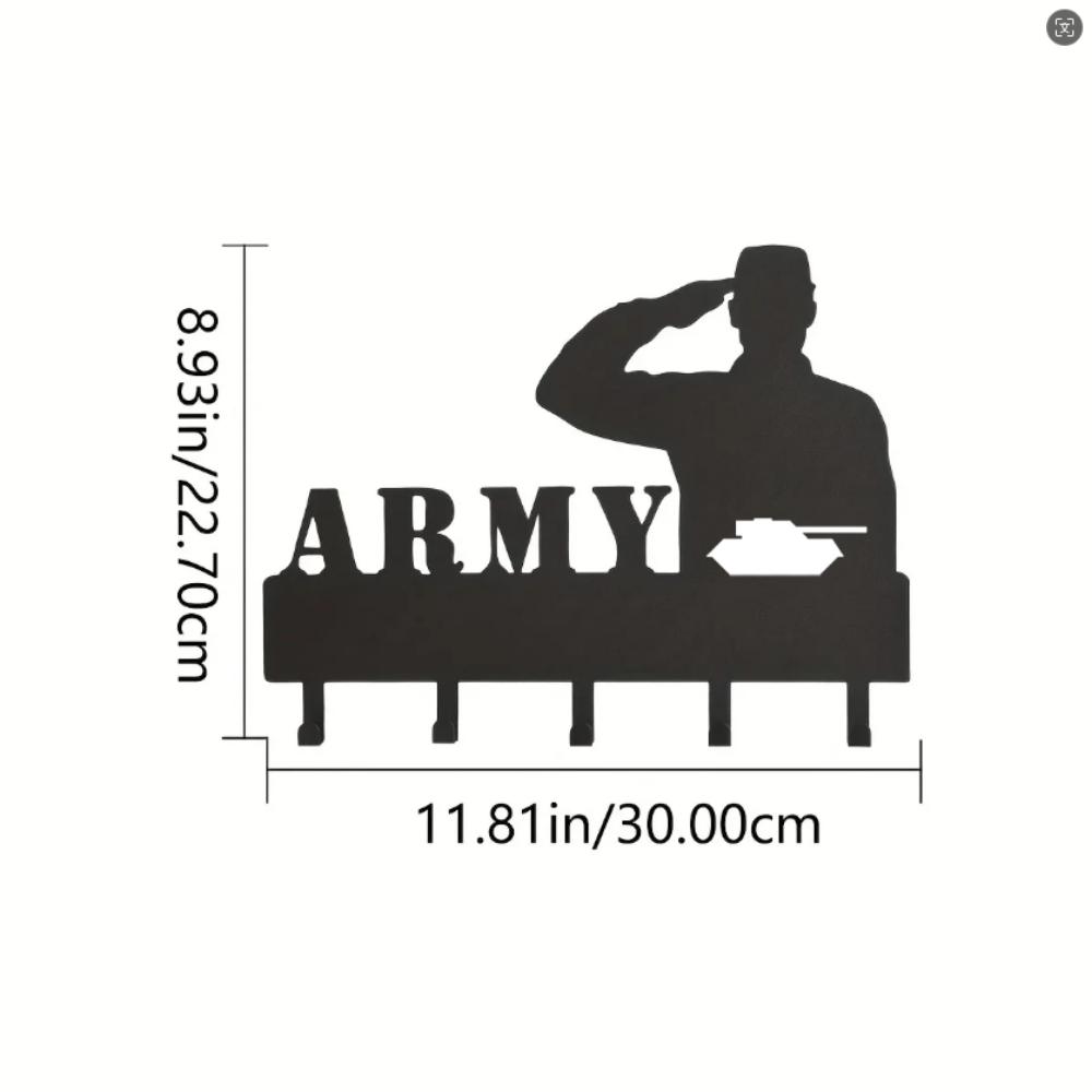 

Металлические армейские вешалки для ключей, настенные крючки, держатели для сумок и пальто Металлические армейские крючки, вешалки для ключей, настенные держатели бронзовый