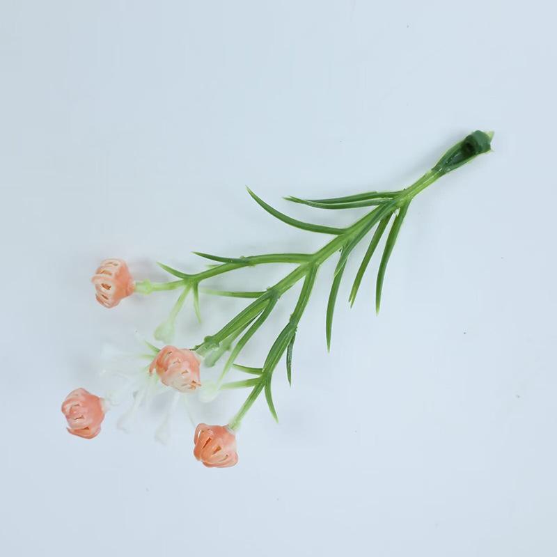 Small Fresh Simulation Starry Fork Handmade Diy Hairpin Flower Garland Headdress Decorative Accessories Artificial Plastic Flower Strings
