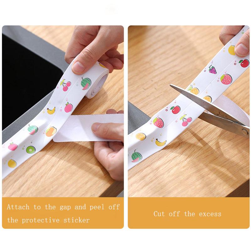 Αυτοκόλλητη Ταινία Στεγανοποίησης για Μπάνιο και Κουζίνα, Αδιάβροχη και Αντιμουχλιαστική Ταινία για Νεροχύτη και Τουαλέτα, Εύκολη στην Εγκατάσταση και Ανθεκτική