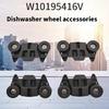 Pack of 4 Practical Replacement Wheel Dishwasher Lower Rollers Dishwasher Component Dishwasher Wheels Plastic Texture