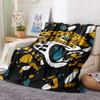 Jacksonville Jaguars2 Flannel Blanket, High Quality Comfortable for All Seasons, Home Decor, Warmth and Comfort