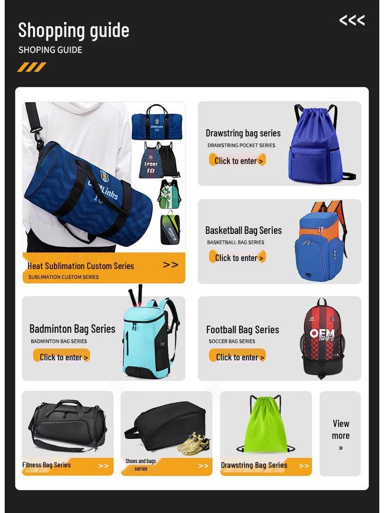 Portable Fitness Drawstring Backpack for Sports, Training, and Events