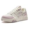 Anta Life Collection Flame Abrasion Resistant Breathable Low top Skateboard Shoes Women's Beige Purple 122428081-5