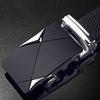 Men'S Belt First Layer Cowhide Automatic Buckle Leather Belt Business Leather Belt Men'S
