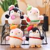 Cute Penguin Plush Toy Keychain Cartoon Stuffed Doll Backpack Pendant Bag Hanging Decoration Lovely Gifts
