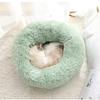 Pet Nest Winter Thicken Plush Warm Pet Nest for Samll Dogs Cats Round Cat Nest Dog Bed Kitten Puppy House Pet Supplies 40CM