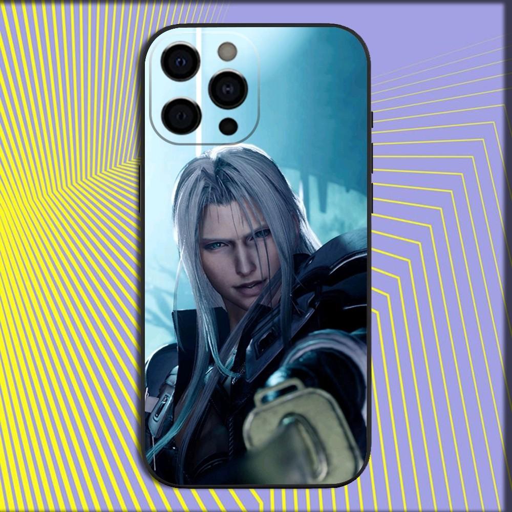 Sephiroth F-Final F-Fantasy Phone Case For iPhone 16,15,14,13,12,11,Pro,X,XS,Max,XR,Plus,Mini Soft Black Cover iPhone15