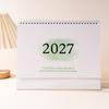 Yearly Agenda 3 Sizes Planning Desk Calendar Standing Flip Calendar  Holiday Small Gift