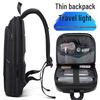 Bange Men's 17-Inch Korean Style Expandable Laptop Backpack, Lightweight Oxford Cloth