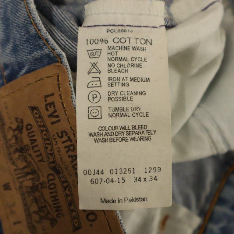Levi's 90s 607 Old Vintage Straight denim pants w34 jeans Men's Used