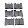 1 Pair Motorcycle Rear Brake Pads for YAMAHA FJ 1200 FJ1200 86-87 XV 12 / XVZ 12 Venture Royale 83-84 V-MAX 12 VMAX12 85-92