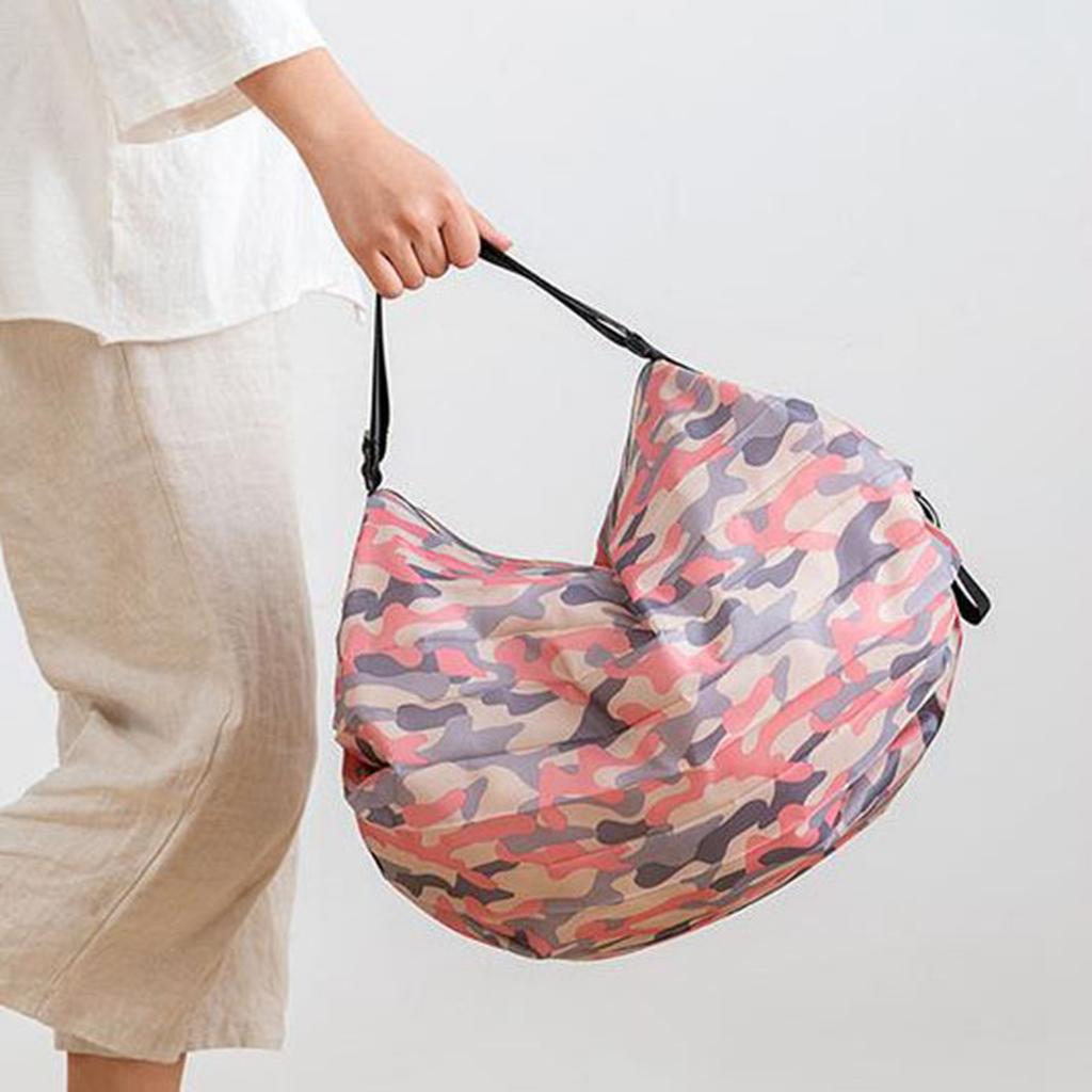 Grocery Shopping Bag Organ Styles Foldable Duffle Bags Large Capacity Reusable Camping Storage Bags