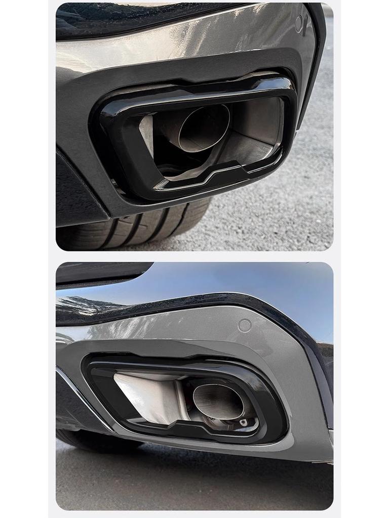 Quad Exhaust Sports Tailpipes for BMW X5/X6/X7: Non-Destructive Retrofit & Upgrade