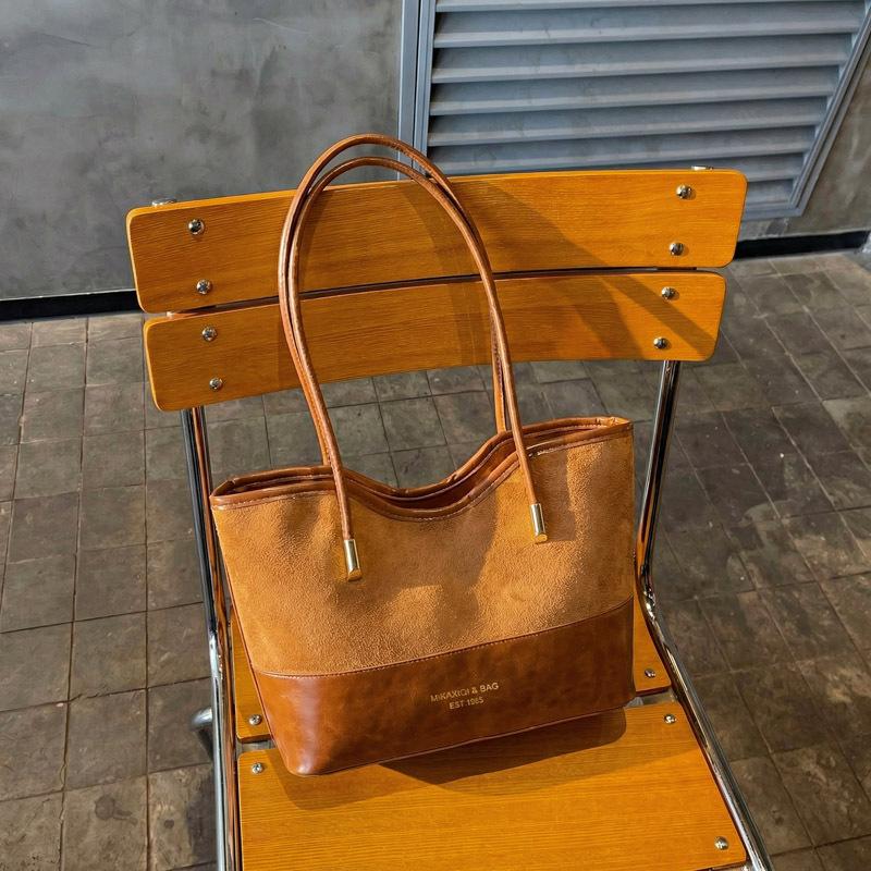 Fashionable Retro Large Capacity Casual Handbag, Shoulder Bag with Shoulder Strap, Crossbody Tote Bag for Commuting.