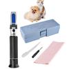 Professional Veterinary Refractometer Precisely Test Cat Dog Urine for Diagnosis