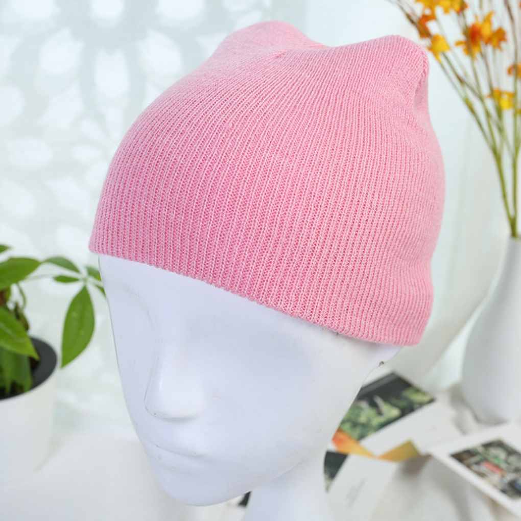 Newborn Baby Knitted Crochet Beanie Hat Boy Girl Winter Warm Kids Cap Toddler