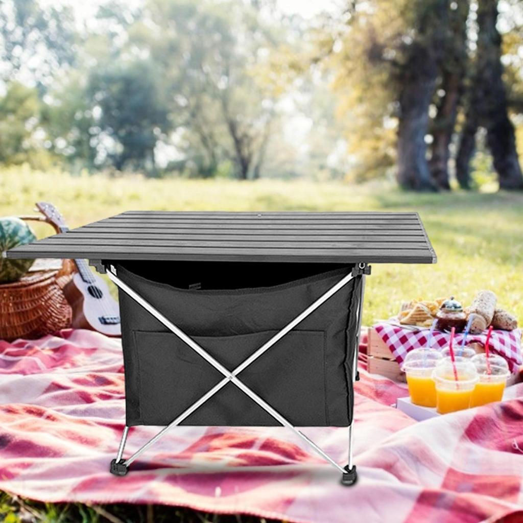 Satın alın Under Table Storage Bag Stuff Organizer for Folding Camping