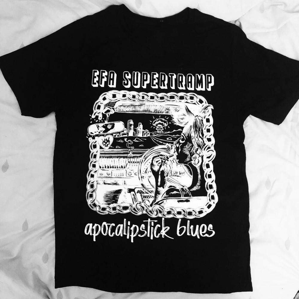 Efa Supertramp  Apocalipstick Blues Unisex Adult Tshirt All Size S5XL MO512 Unisex T-Shirt S