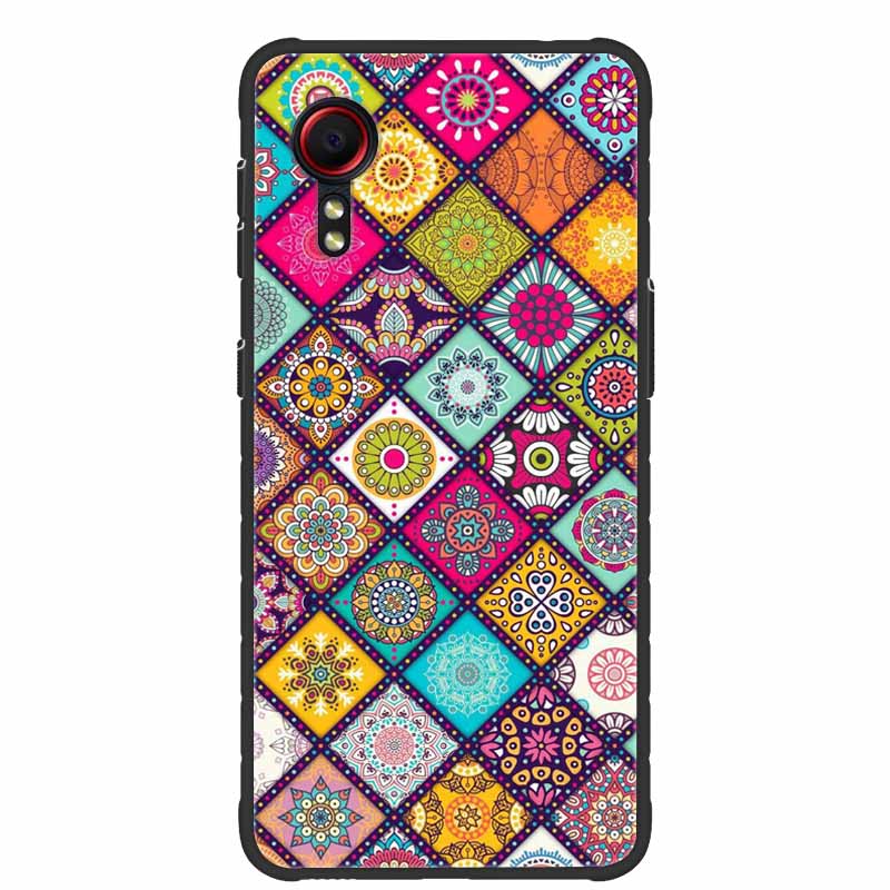 Per Samsung Galaxy Xcover7 5G Cover Carina Adorabile Custodia Posteriore in Silicone per Telefono Per Samsung Xcover 7 Protettiva Antiurto Morbide Custodie