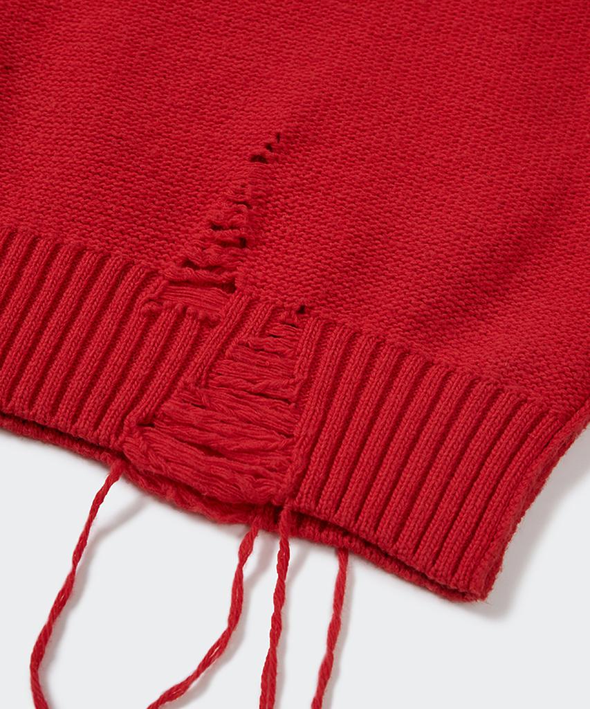 Mmic Flux Cardigan Red