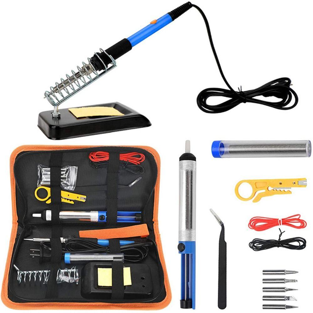 15Pcs/set 60W Electric Soldering Iron Welding Tool Kit  Electrical Appliance Repair