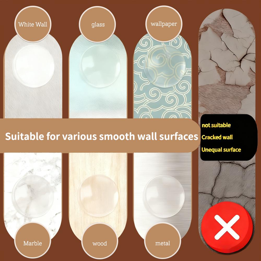 Türstopper Silikon Türgriff Puffer Wandschutz Türknauf Stoßfänger Möbel Geschützt Crash Pads Stoßfeste Ringe