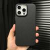 Luxury Metal Camera Protection Leather Texture Case for iPhone 15 14 Plus 13 12 16 Pro Max Soft Silicone Matte Shockproof Cover