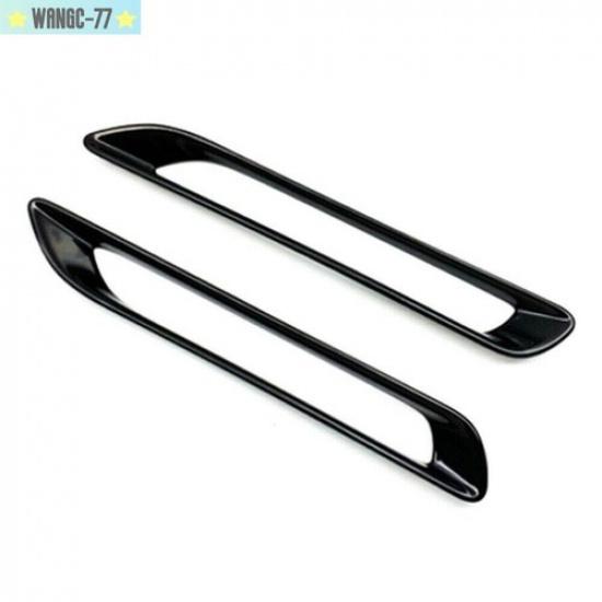 Black Rear Bumper Fog Light Lamp Cover Trim For Toyota RAV4 - 2025