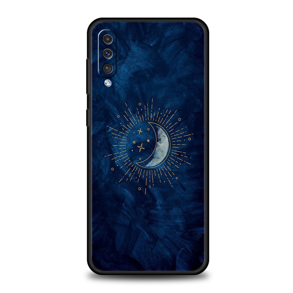 Starlit Sky Planet Space Art Phone Case For Samsung A56 A36 A26 A24 A16 A14 A12 A32 A50 A70 A22 A40 A34 A54 A42 A52 5G A06 Cover