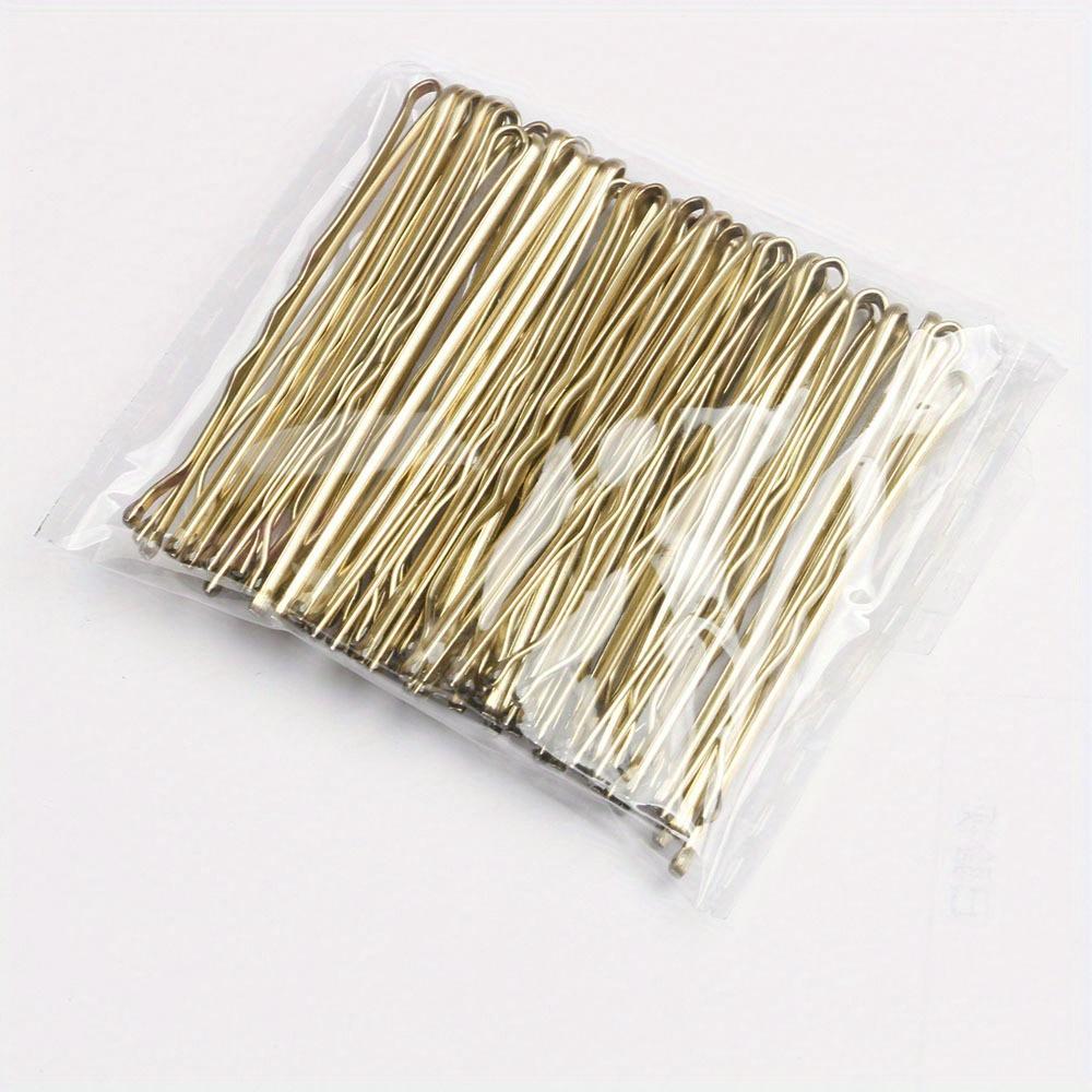 For Women Vintage Minimalist Hair Accessories Secure Hold Styling Clips Everyday Formal U Shaped Metal Wave Hair Clips