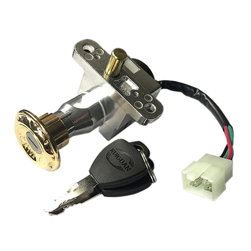 Qiaoge 4 Cables Lock Little Turtle Power Lock Thunder Wang Fuxi Motorcycle Lock