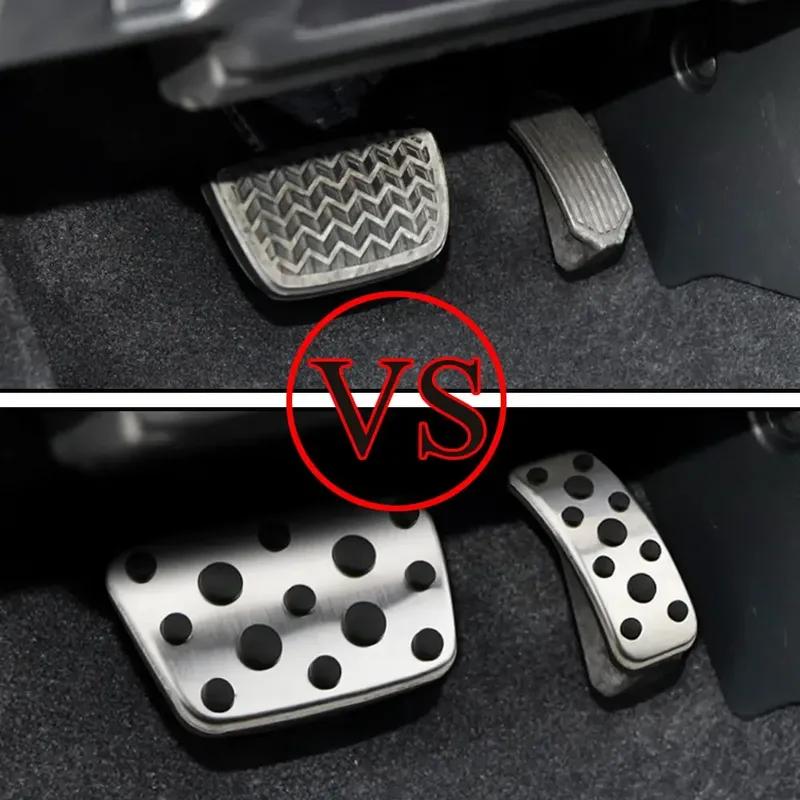 Car Pedals Gas Brake Rest Pedal Pad Cover for Toyota Camry Highlander Land Cruiser Fortuner for Lexus ES RX IS LS LX CT200H AT