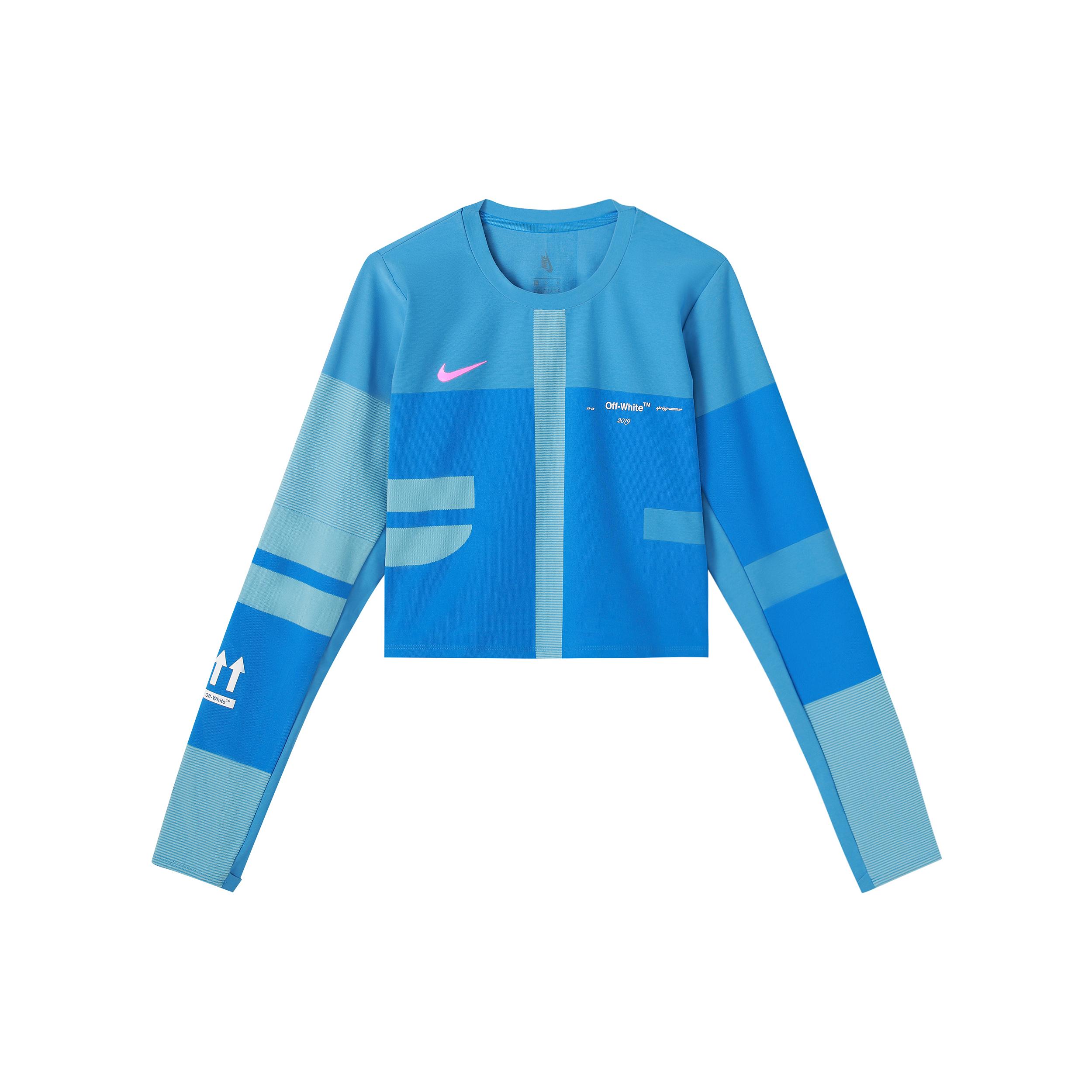 

New OFF-WHITE X Nike Women s Easy Run Top BV8042-406 M