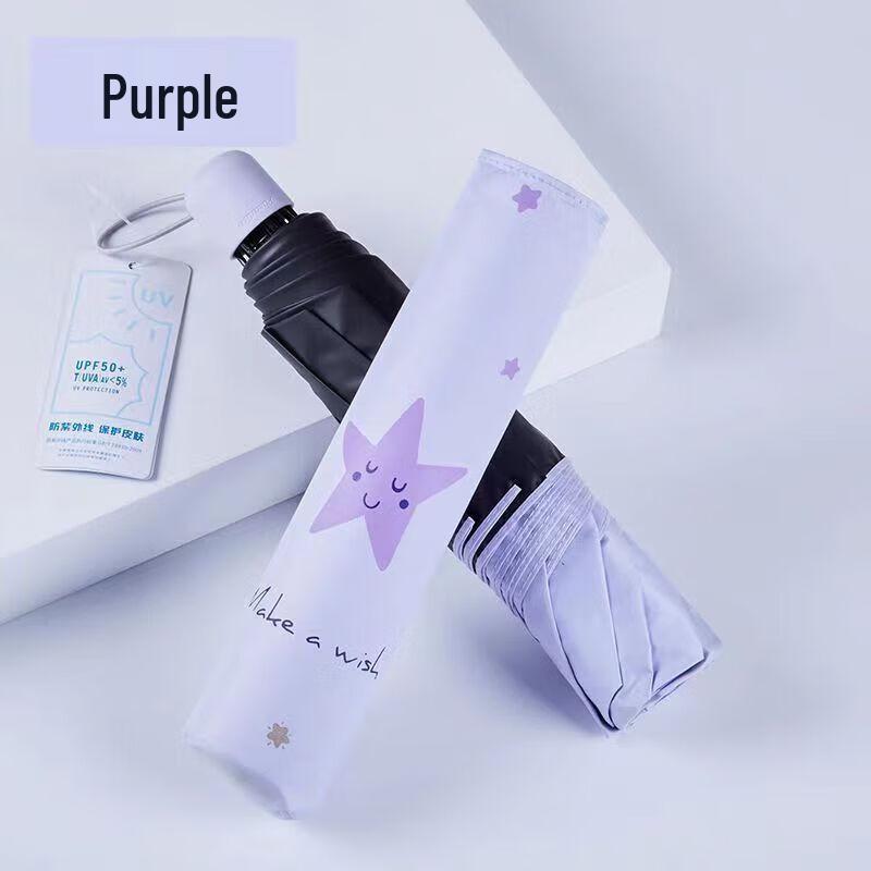 Tiangtang 3-Fold Compact UV Pencil Umbrella