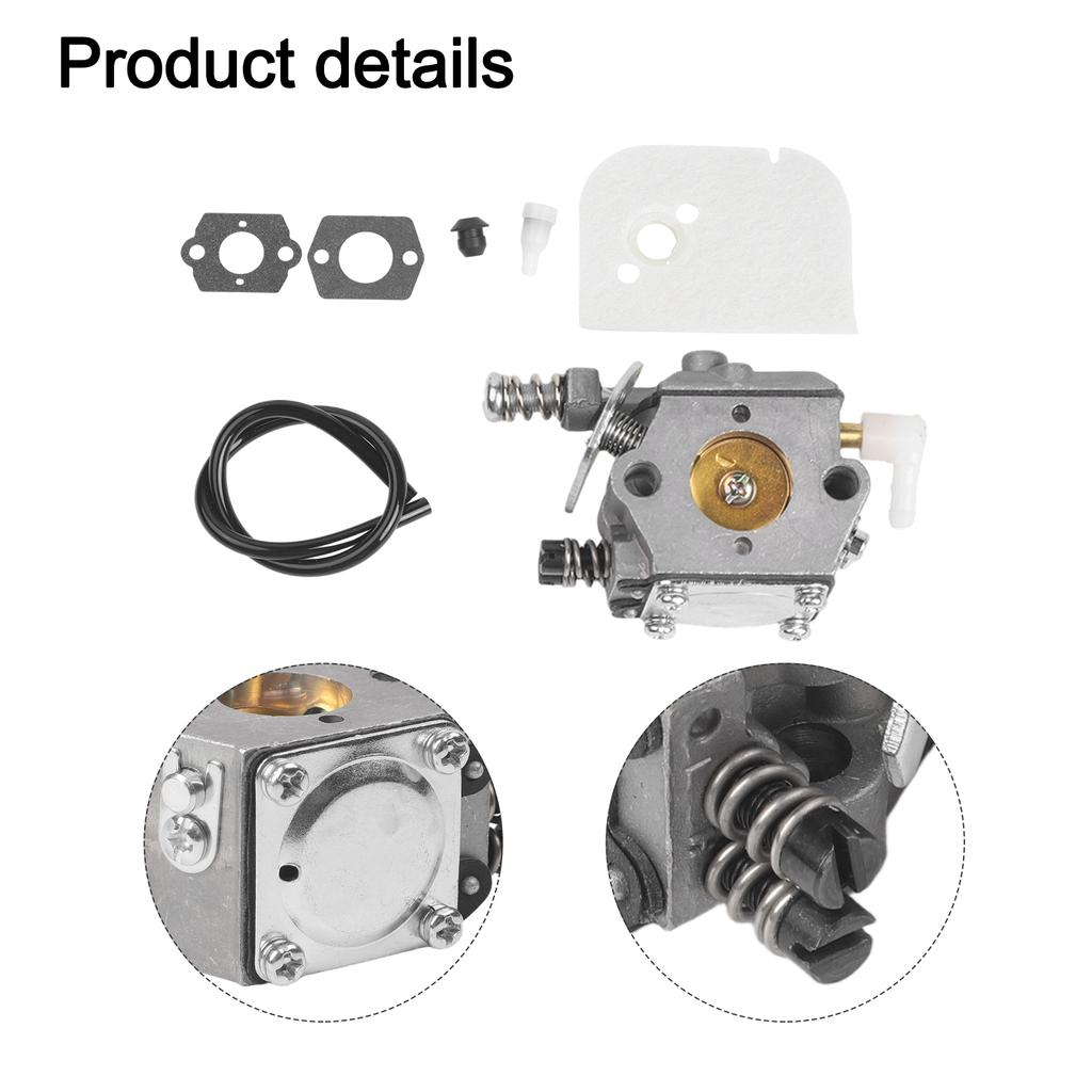 High Performance Carburetor Kit for Chainsaws 009 010 011 012 Compatible with C1SS1D WT21 for Improved Operation