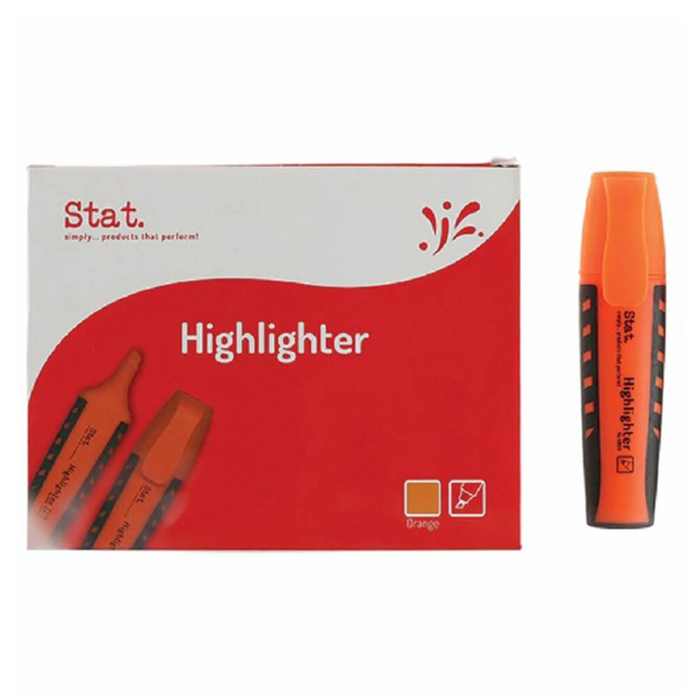 Stat Wasserbasierter Highlighter (Schachtel mit 10 Stück)