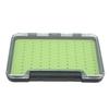 Fly Fishing Box Portable Transparent Impact Resistance Waterproof Silicone Fly Box for Outdoor Fishing 96x17x140mm