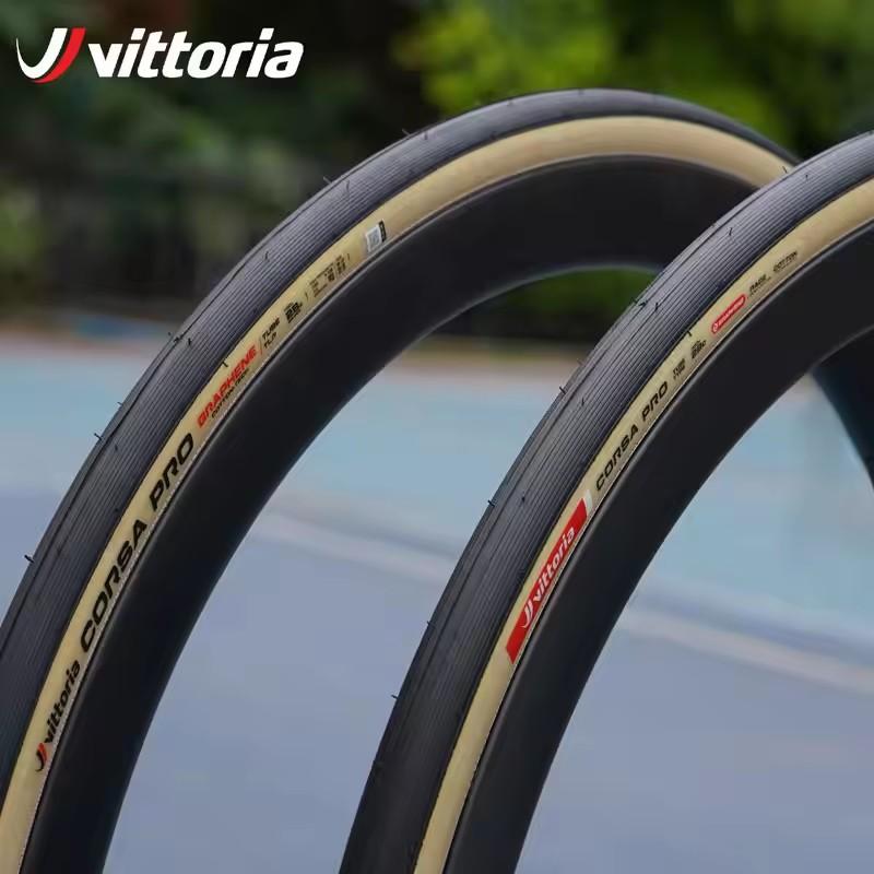 VITTORIA Corsa Pro Bicycle Road Tire Tube Type 700x 28c/30c Professional Race Tyre Support Hookless Rims 300TPI Folding Tire