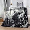 3D Retro L-Linkin Park Rockband HD Decke, Weiche Kuscheldecke für Zuhause Schlafzimmer Bett Sofa Picknick Reise Büro Abdeckdecke Kinder
