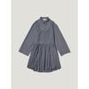 GU by Uniqlo 2 Piece Shirt Mini Dress Set By Rokh
