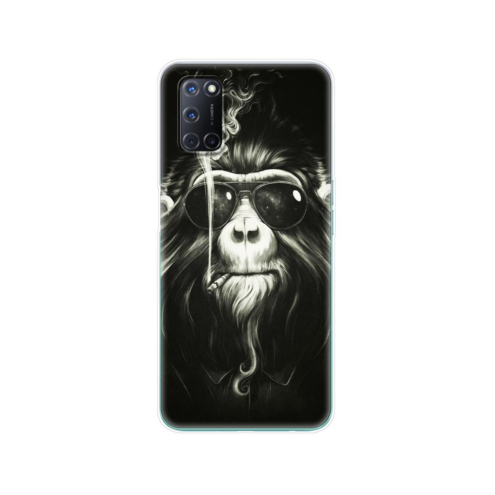 For OPPO A52 Case A92 A72 Case 6.5" Silicon Soft TPU Back Phone Cover For OPPO A 52 72 92 Case OPPOA92 OPPOA72 OPPOA52 Case Bag