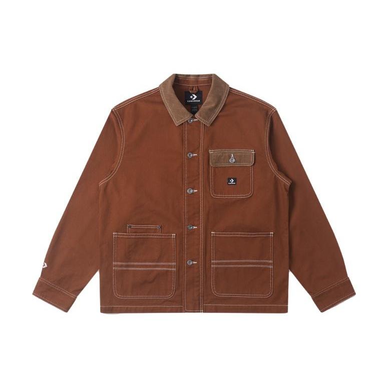 Converse Skate Jacket Asia Sizing Brown Men s 10026550-A02 XL