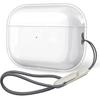 Clear Soft TPU Earphone Case with Lanyard Strap for Airpods Pro 3 2 2025 2nd Generation Air Pods 4 2024 3 2 1 3rd 4rd Gen Cover